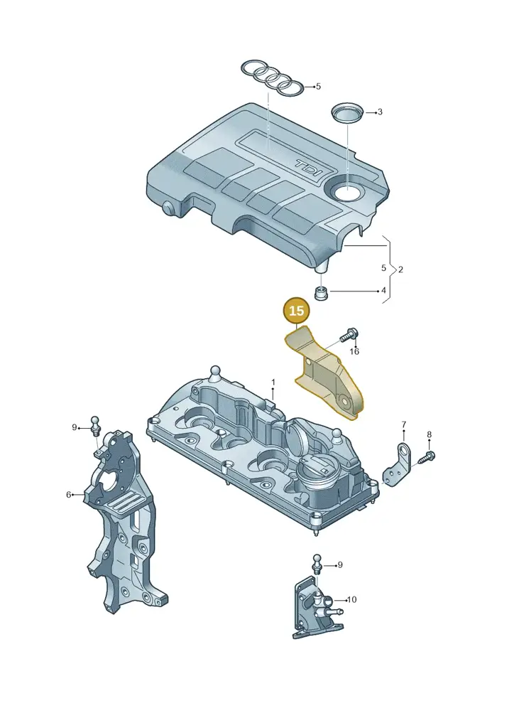 03L129969S — Skoda Kamiq (2019-) diagram 745103850, position 15