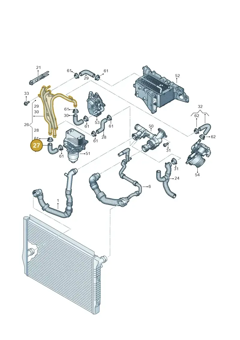03N121057B — Skoda Kodiaq (2016-2024) diagram 884000090, position 27