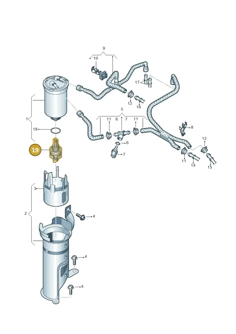 03P907666B — Skoda Rapid Ambition (2011-2021) diagram 677127210, position 19