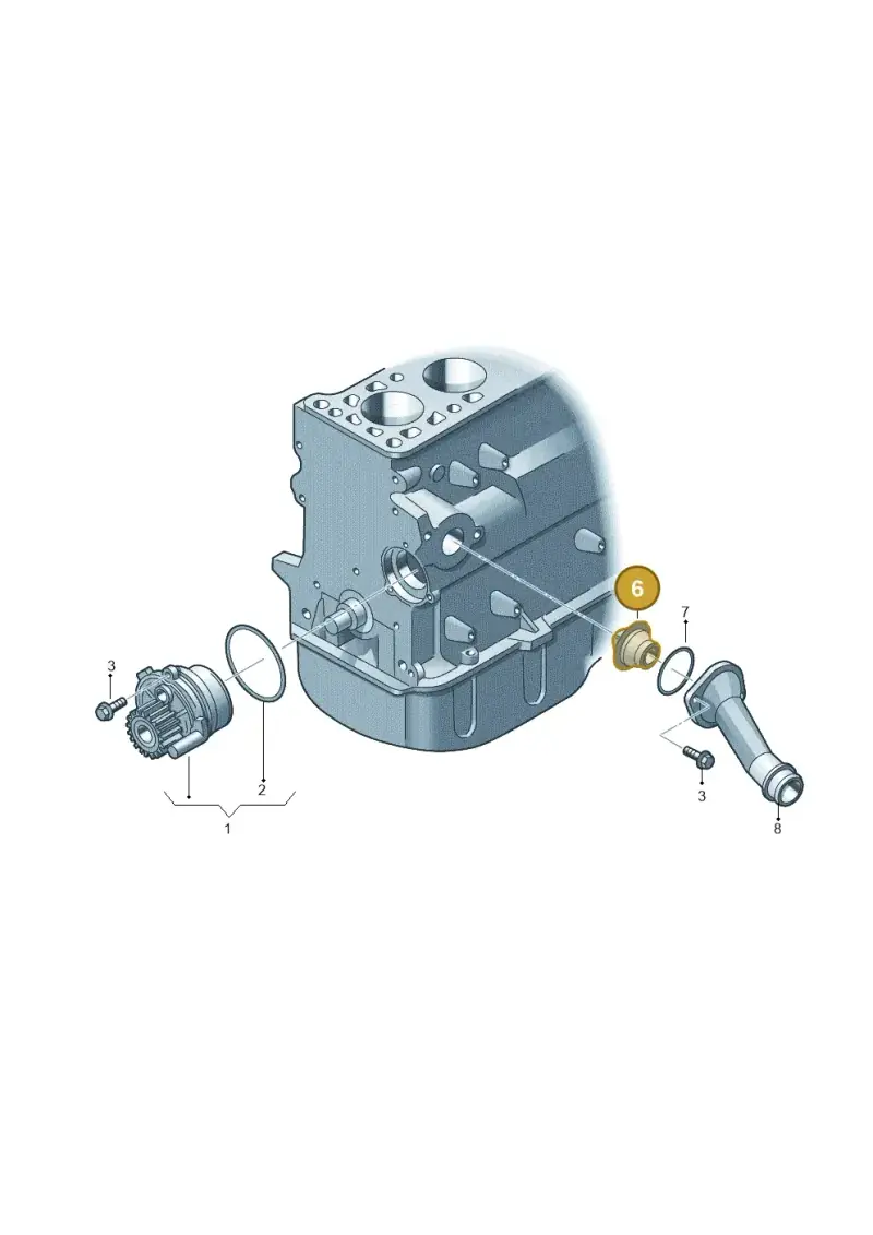 044121113 — Skoda Fabia Ambiente (2009-2013) diagram 194121100, position 6