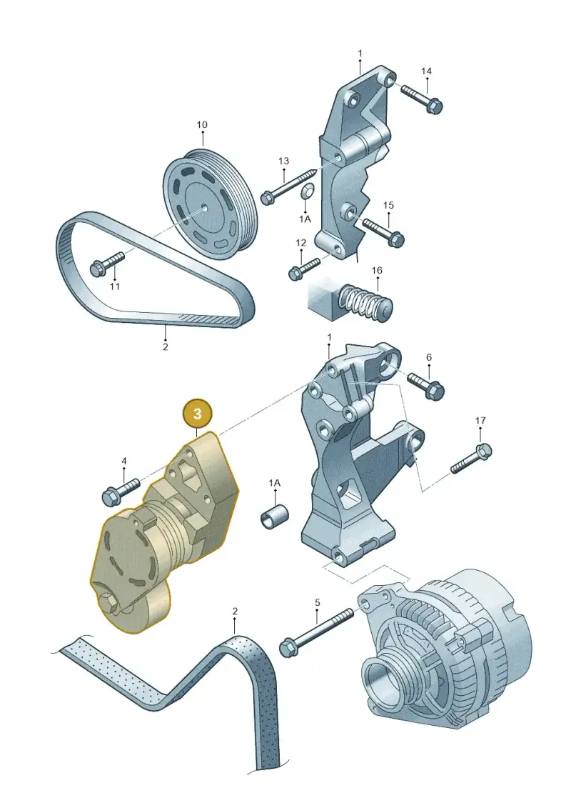 045903315A — Skoda Fabia Ambiente (2009-2013) diagram 481903350, position 3