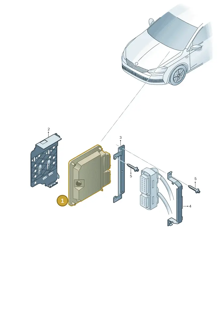 04B906027 — Skoda Fabia (2014-2022) diagram 797906200, position 1