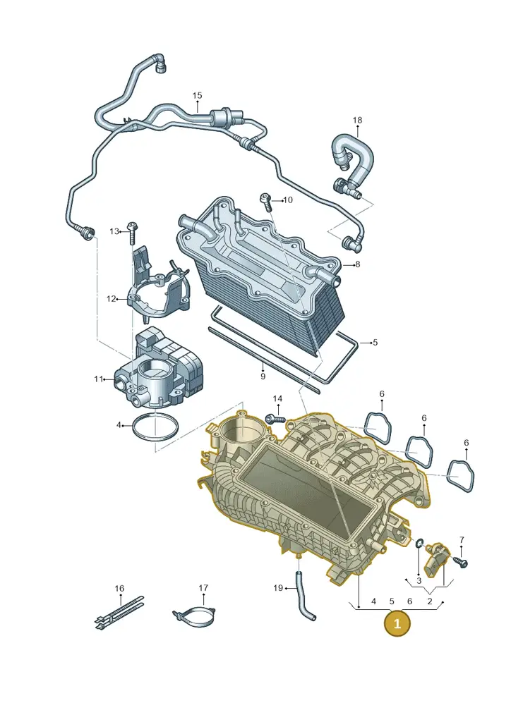04C129709E — Skoda Kamiq (2019-) diagram 773133050, position 1