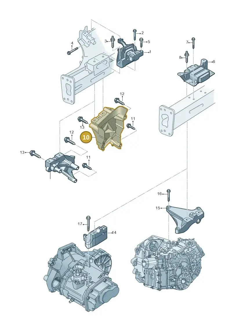 04C199207AE — Skoda Kamiq (2019-) diagram 837199500, position 10