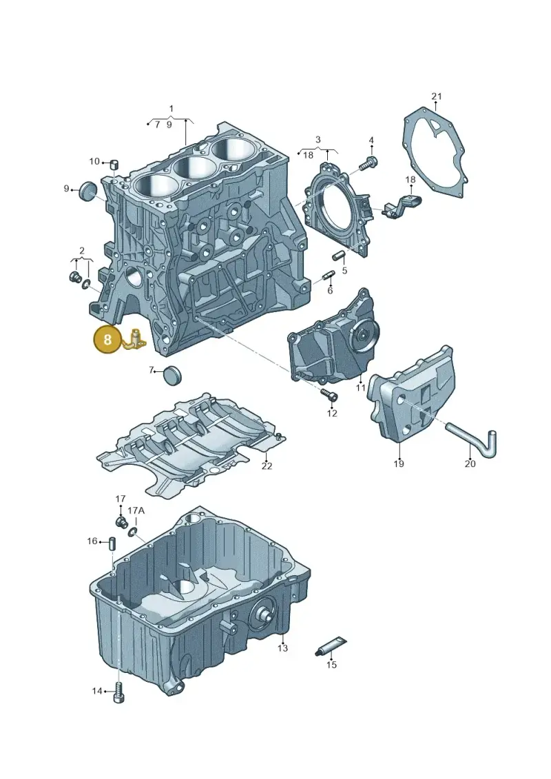 04E103157E — Skoda Kamiq (2019-) diagram 866103010, position 8