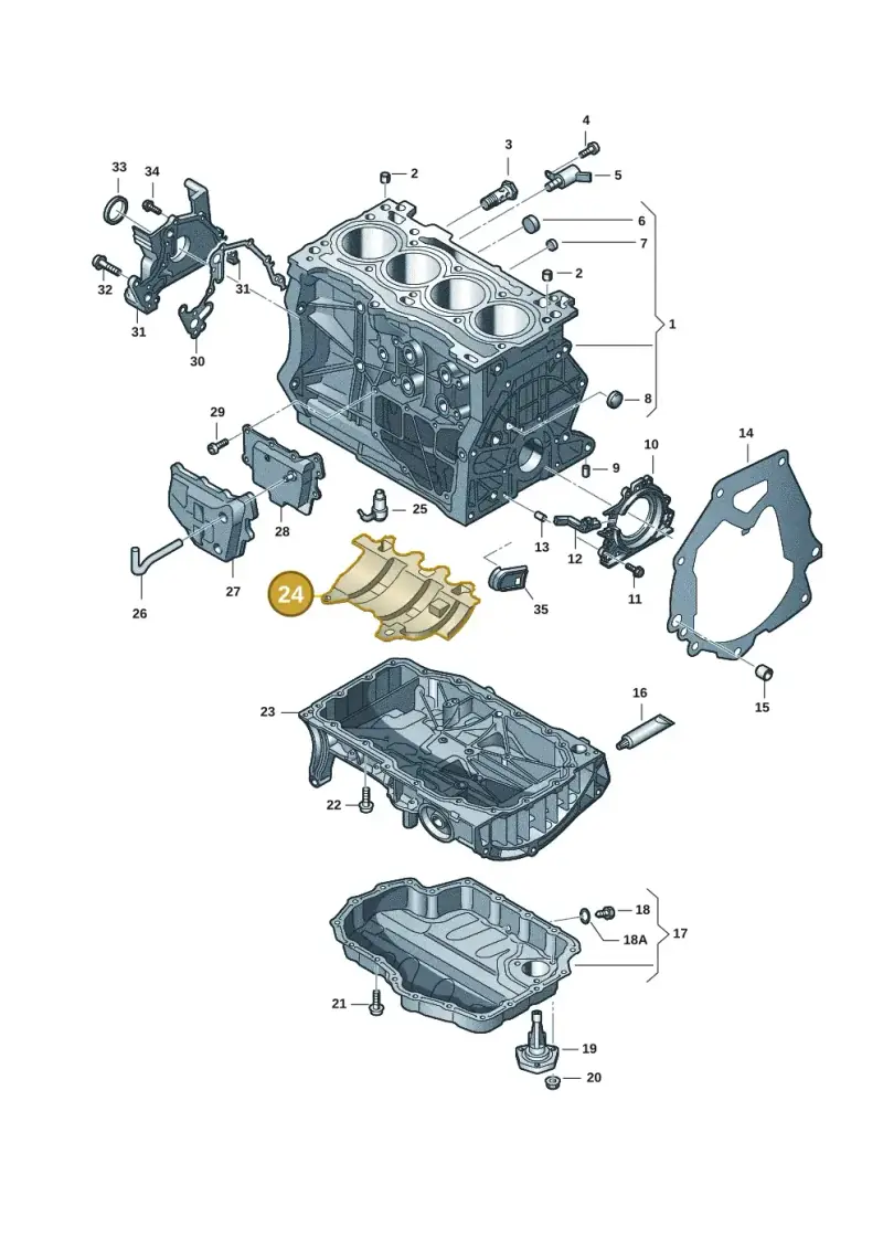 04E103623S — Skoda Kodiaq (2024-) diagram 57x103020, position 24