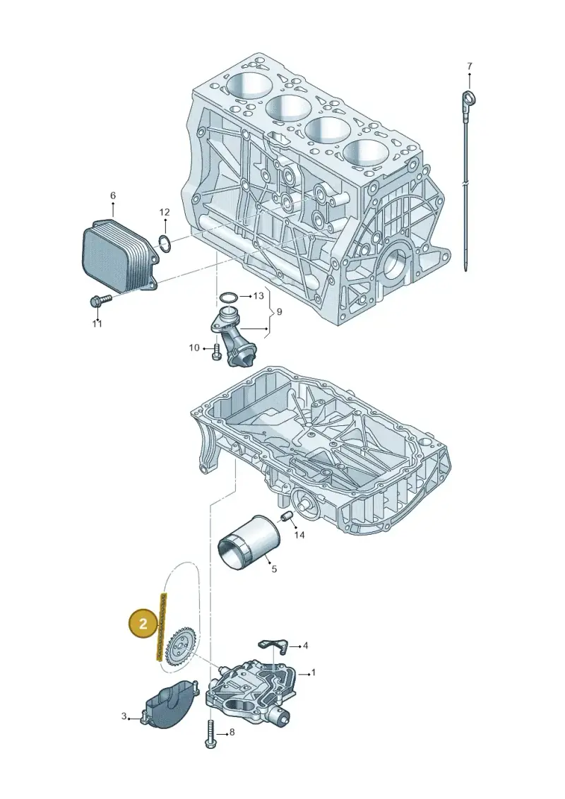 04E115225E — Skoda Kodiaq (2024-) diagram 746115030, position 2