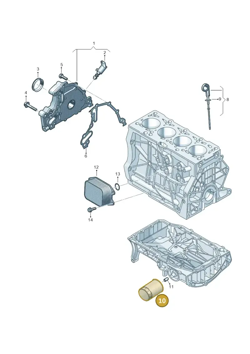 04E115561T — Skoda Superb Combi (2023-) diagram 827115040, position 10