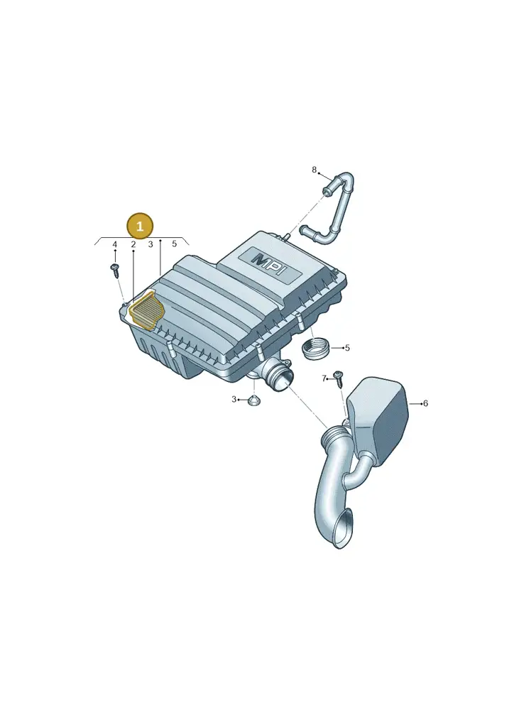 04E129607AR — Skoda Fabia (2021-) diagram 773129200, position 1