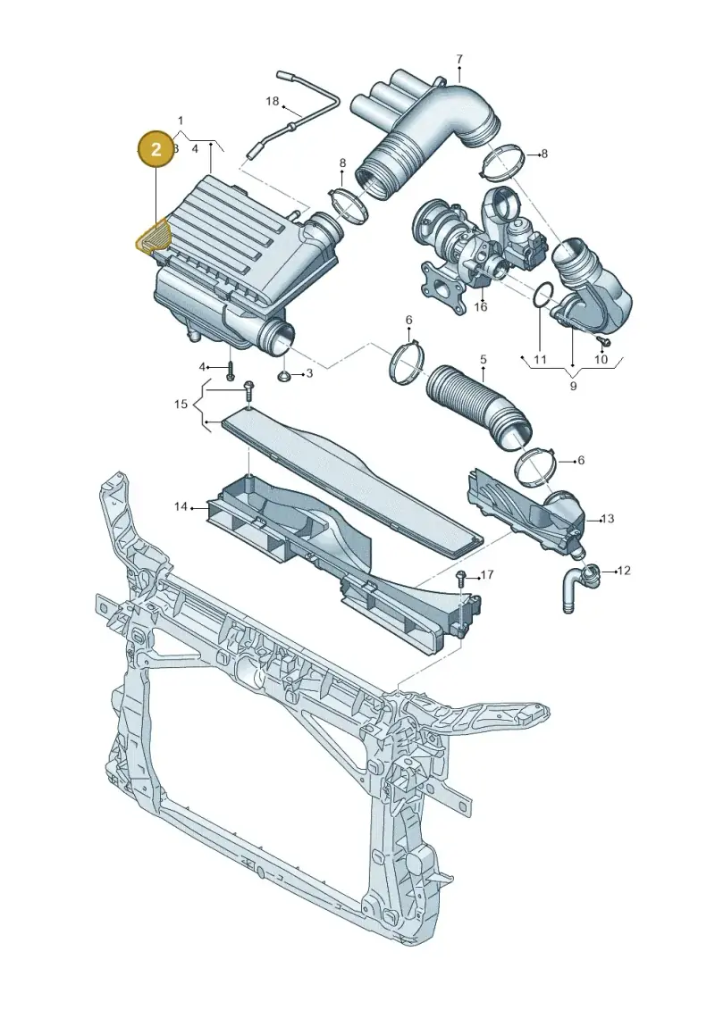 04E129620 — Skoda Octavia (2019-2024) diagram 866129100, position 2