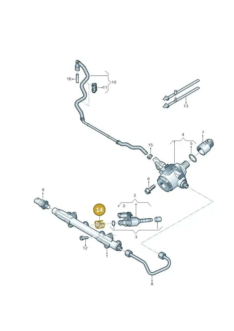 04E133036A — Skoda Kodiaq (2018-2022) diagram 793133500, position 14