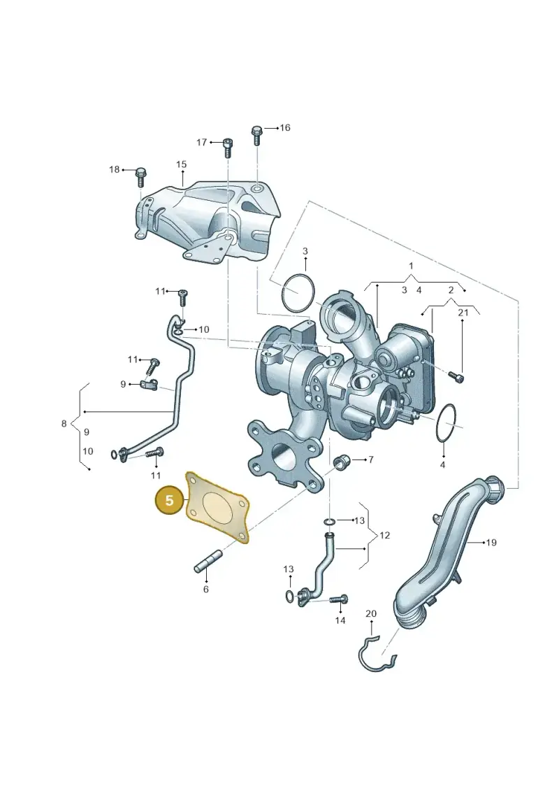 04E253039D — Skoda Fabia (2021-) diagram 827145010, position 5