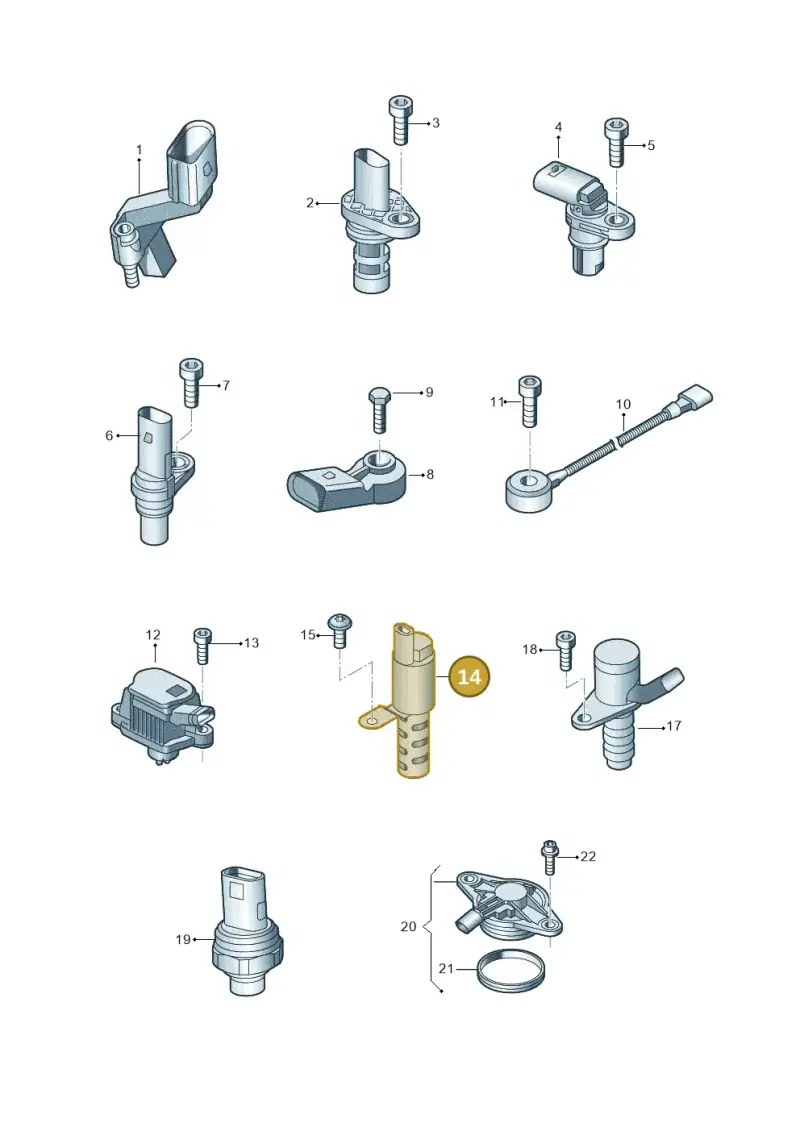 04E906455J — Skoda Kodiaq (2018-2022) diagram 793906000, position 14