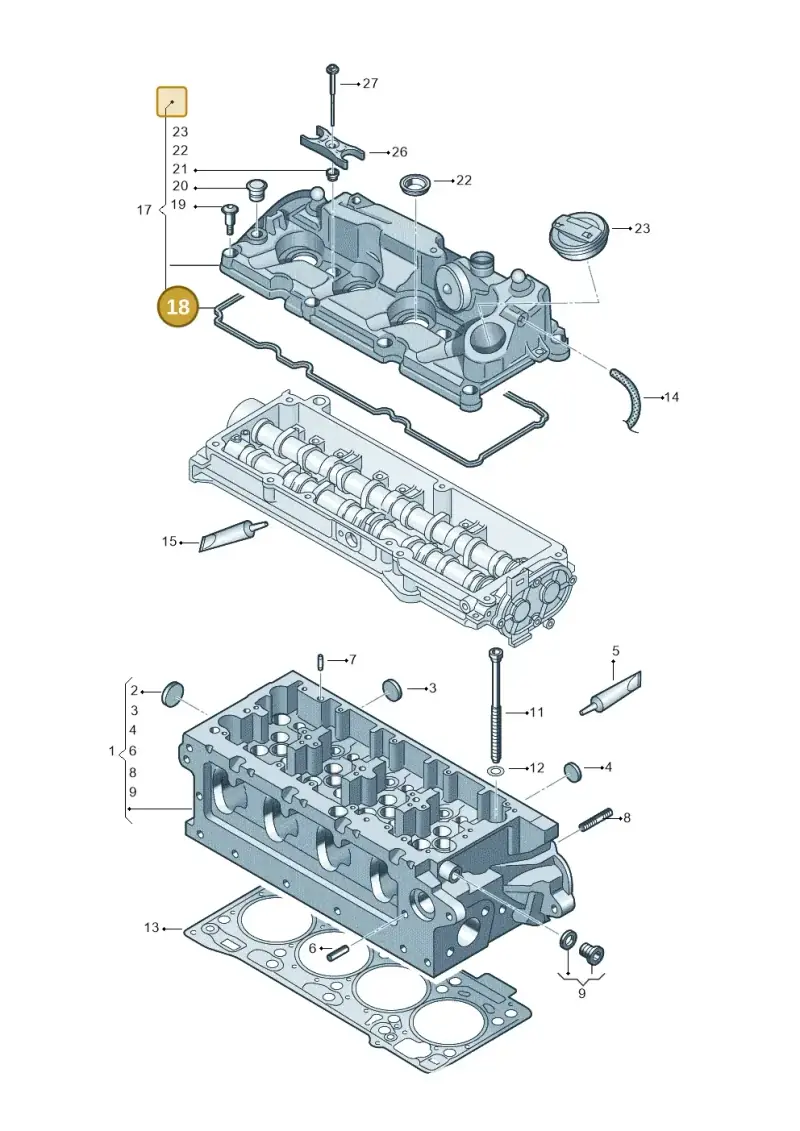 04L103483 — Skoda Kodiaq (2024-) diagram 827103550, position 18