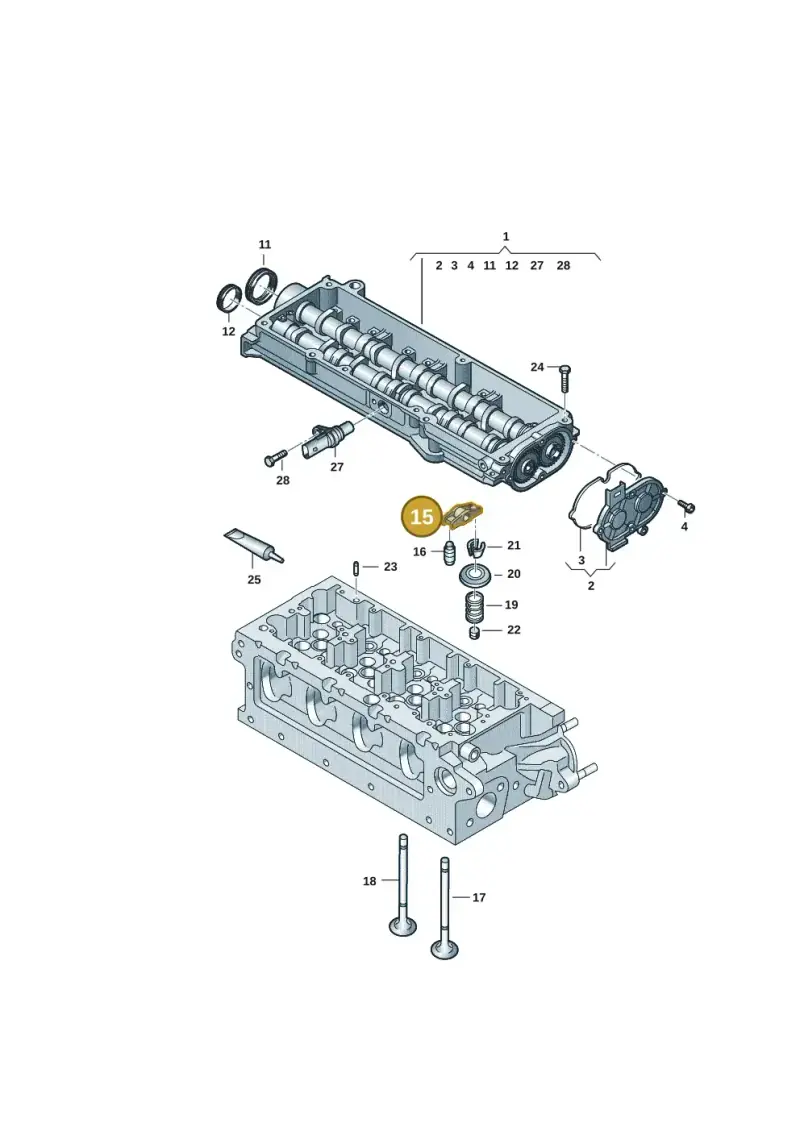 04L109417 — Skoda Kodiaq (2024-) diagram 884109045, position 15