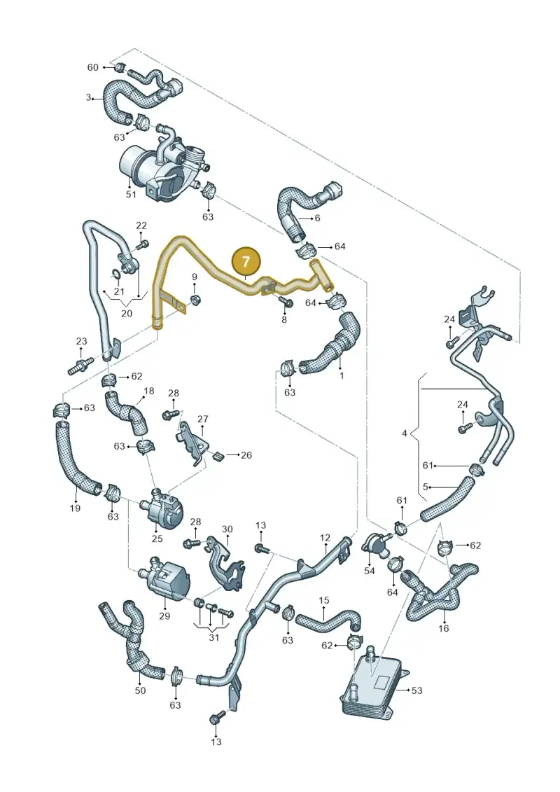04L121065CR — Skoda Kodiaq (2024-) diagram 828121000, position 7