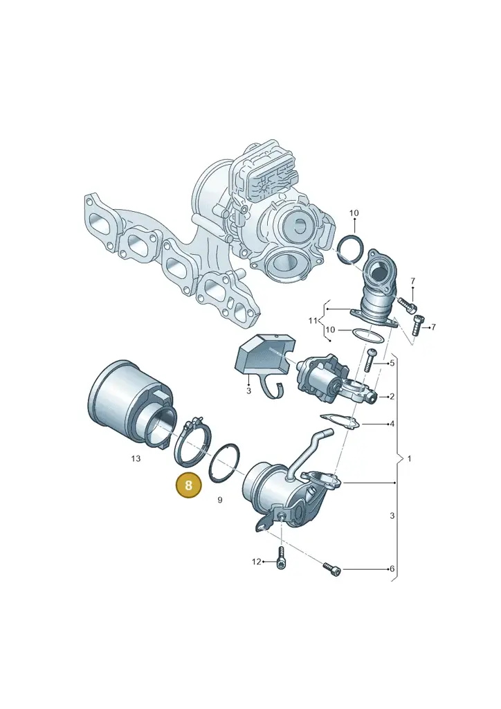 04L131455A — Skoda Kodiaq (2024-) diagram 793131070, position 8
