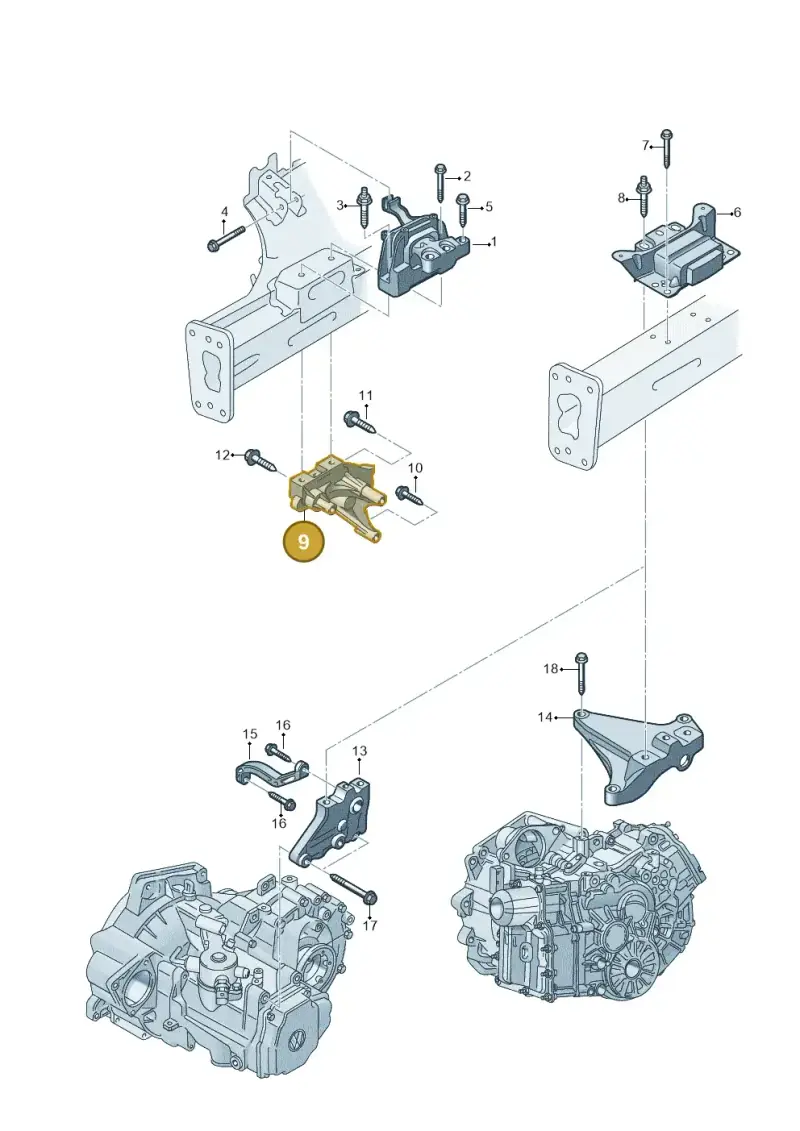 04L199207 — Skoda Kamiq (2019-) diagram 837199510, position 9