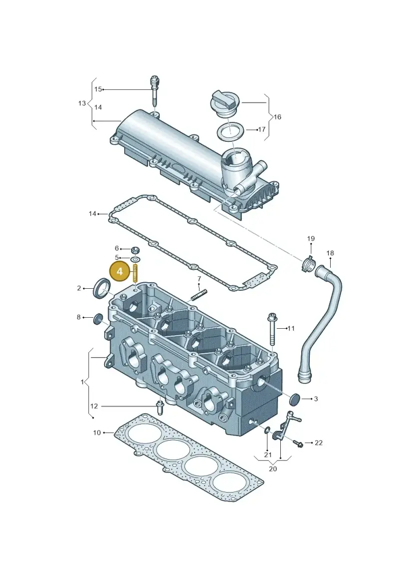 056103397 — Skoda Octavia ambiente (2008-2013) diagram 409103300, position 4