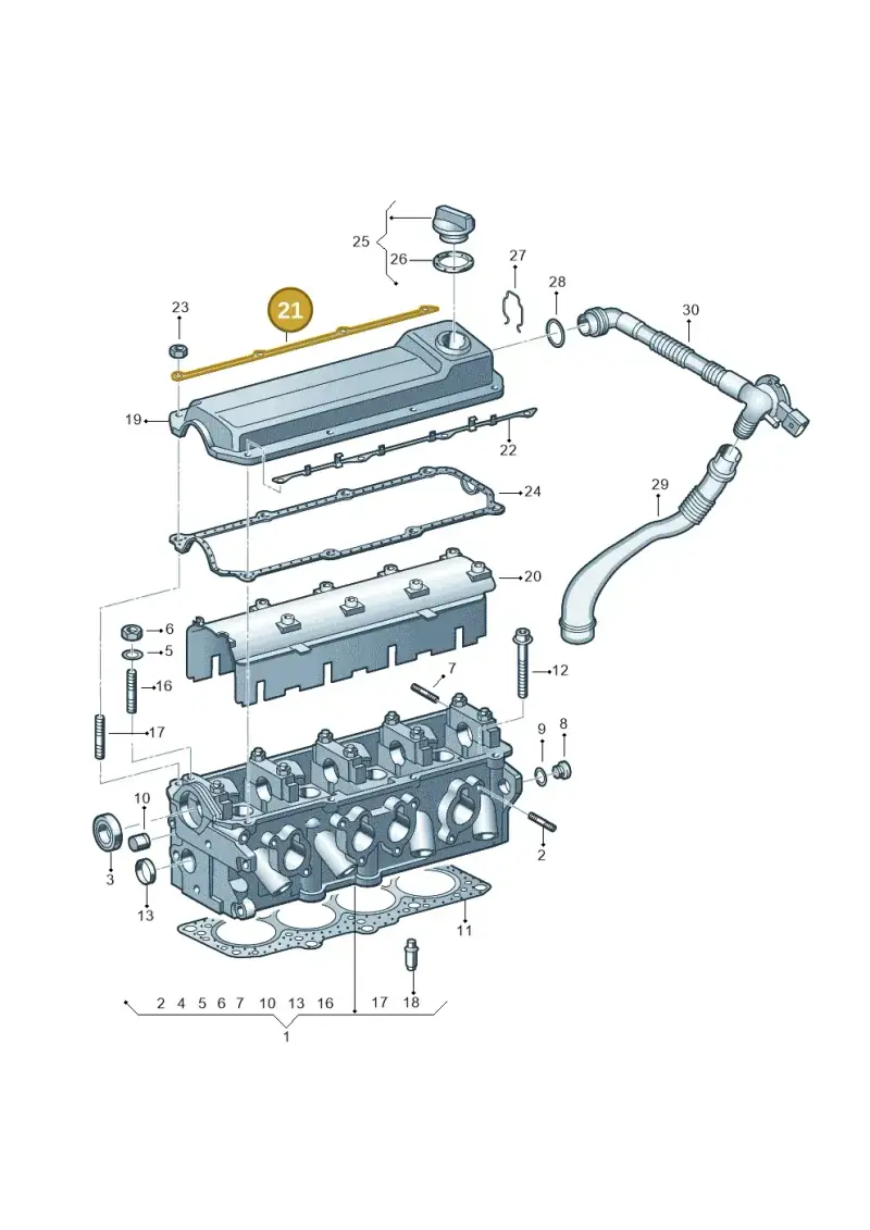056103591 — Skoda SUPERB                 02> (2001-) diagram 226103450, position 21