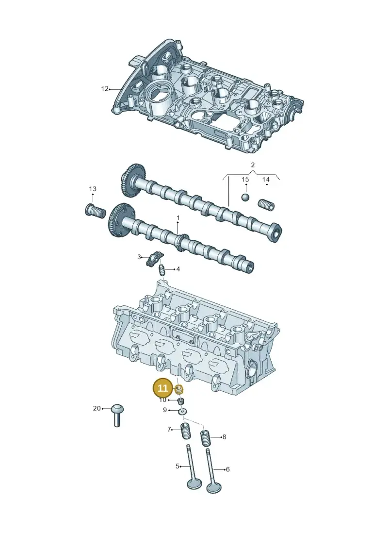 057109675 — Skoda Kodiaq (2024-) diagram 627109200, position 11