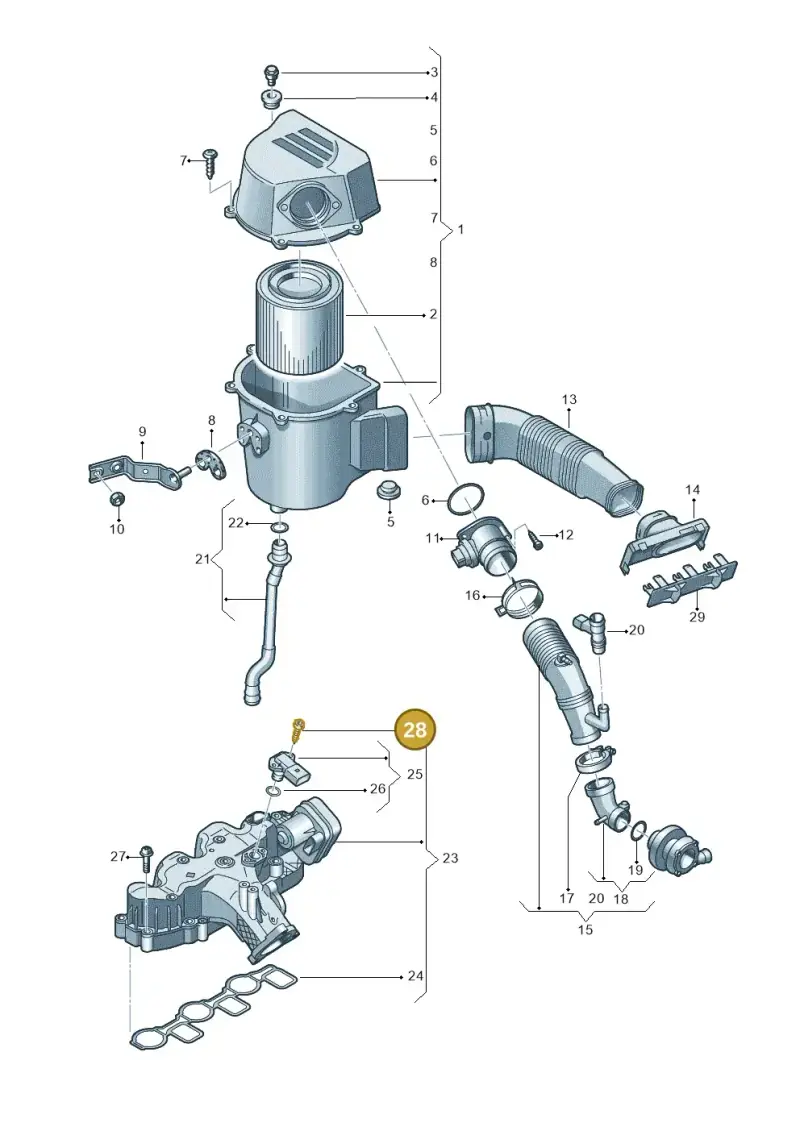 058133479A — Skoda Roomster (2010-2015) diagram 677129000, position 28