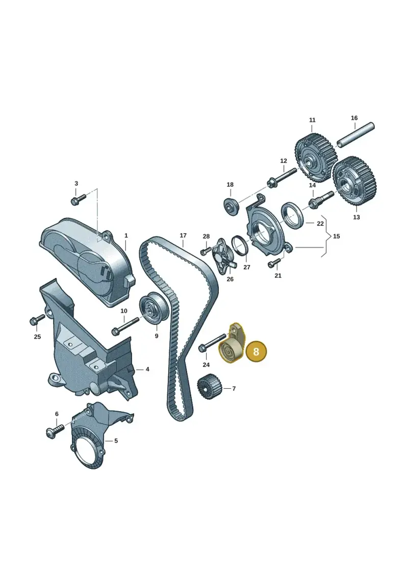 05C109244A — Skoda Kodiaq (2024-) diagram 813109051, position 8
