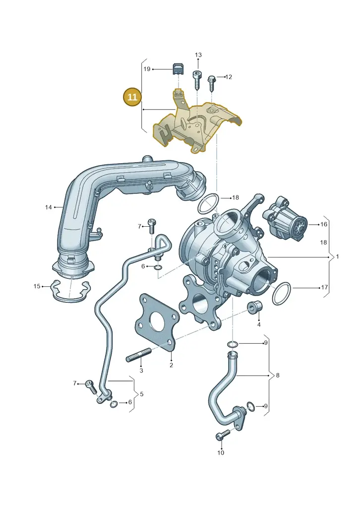 05C253041D — Skoda Fabia (2021-) diagram 587145211, position 11