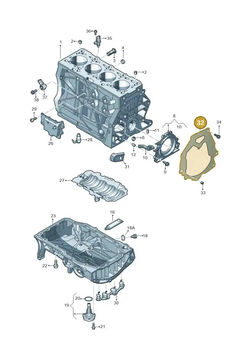 05E103551 — Skoda Fabia (2021-) diagram 890103150, position 32