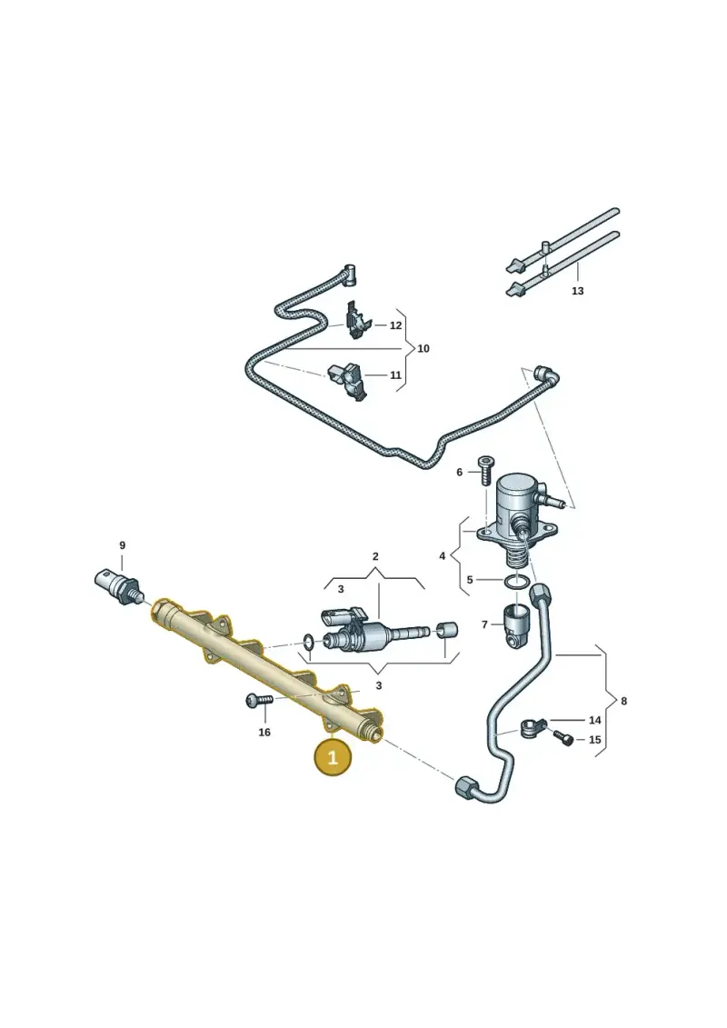 05E133320B — Skoda Kamiq (2019-) diagram 2gk133570, position 1