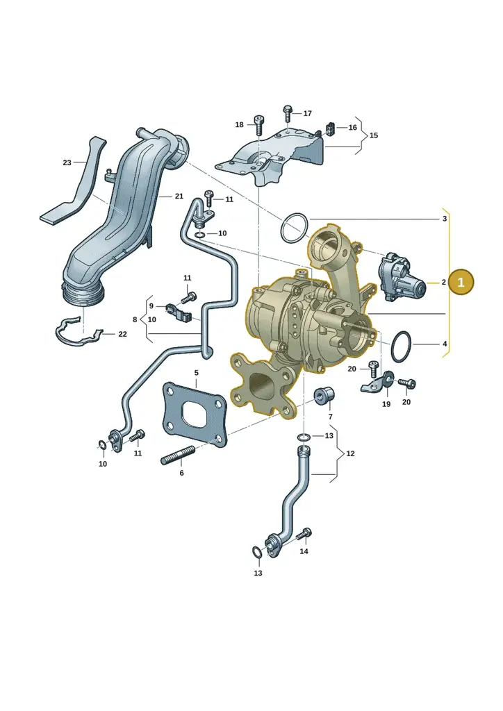 05E145702L — Skoda Kodiaq (2024-) diagram 813145223, position 1