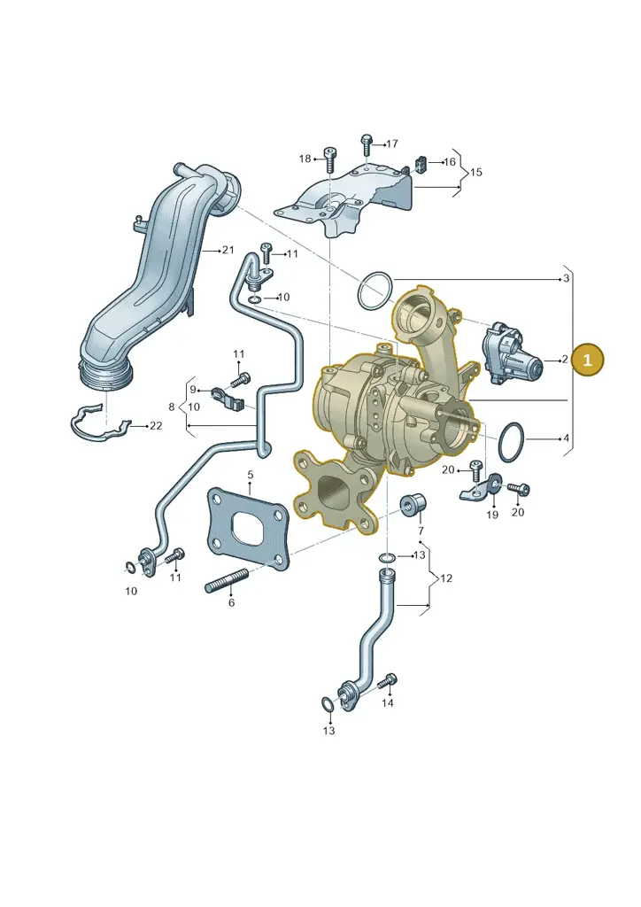 05E145703D — Skoda Kodiaq (2024-) diagram 813145222, position 1