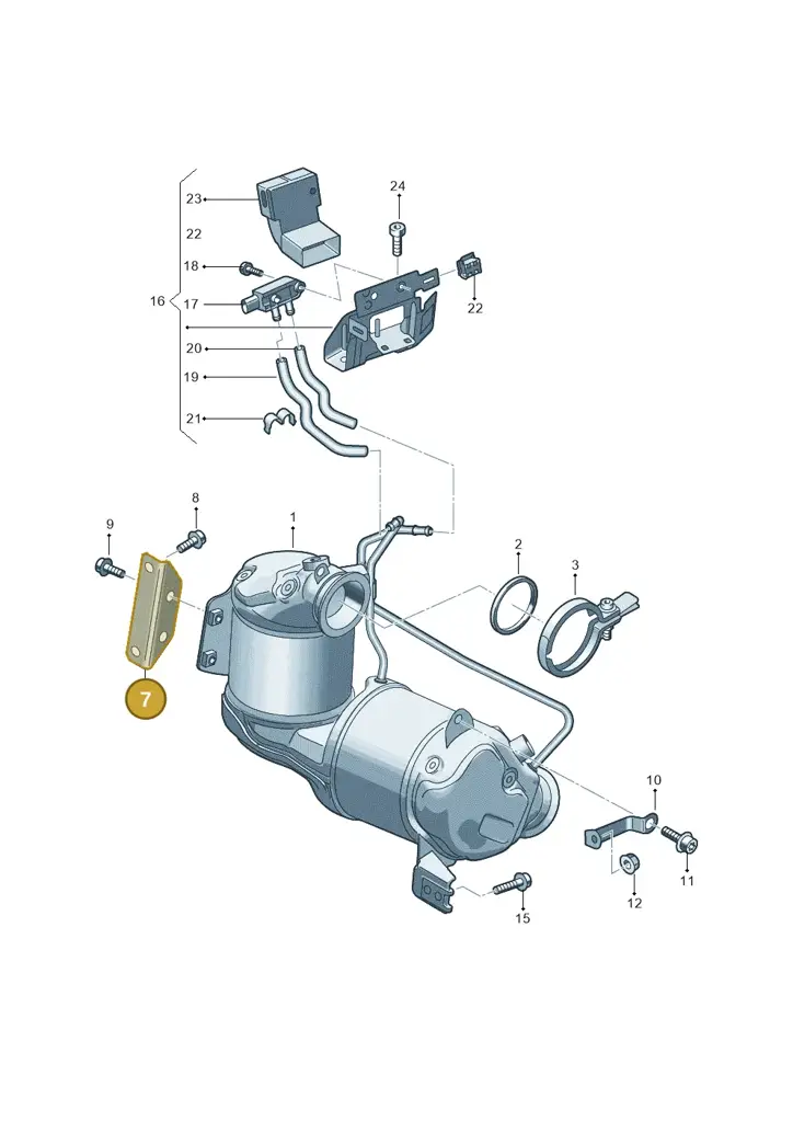 05E253463AG — Skoda Kodiaq (2024-) diagram 3j0253112, position 7