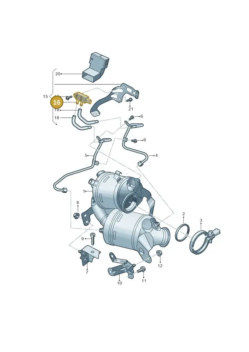 05E906051P — Skoda Kamiq (2019-) diagram 587253012, position 16