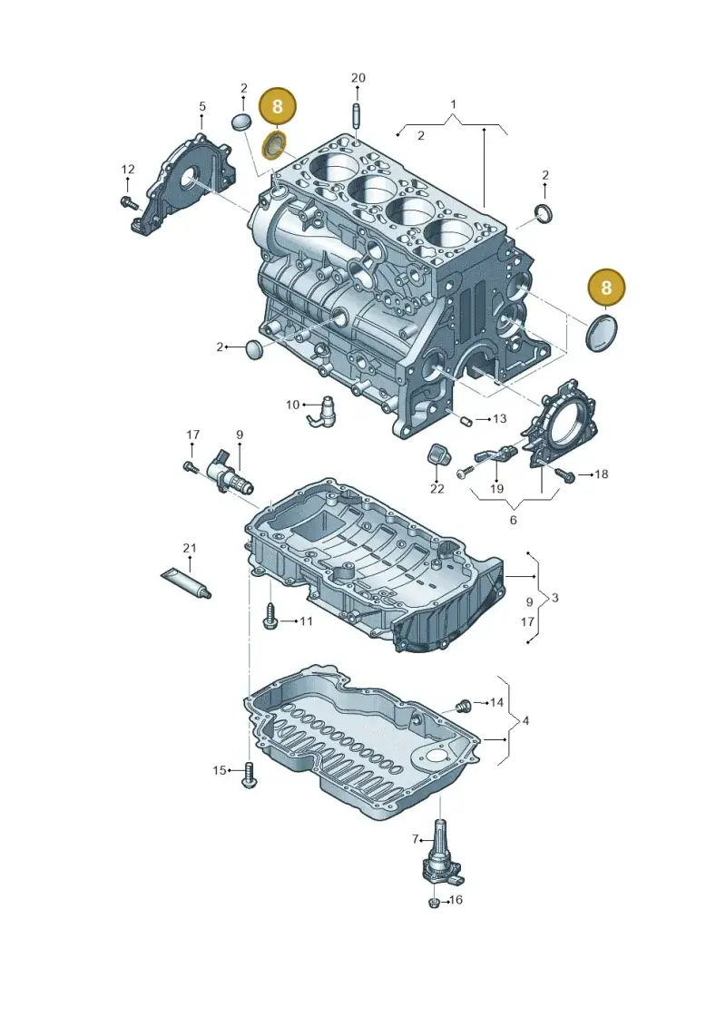 05L103113B — Skoda Kodiaq (2024-) diagram 793103039, position 8