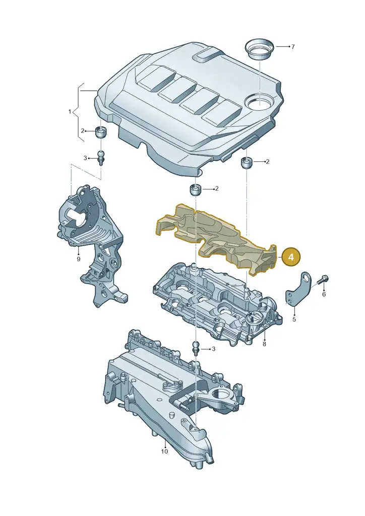 05L103954D — Skoda Kodiaq (2024-) diagram 793103092, position 4