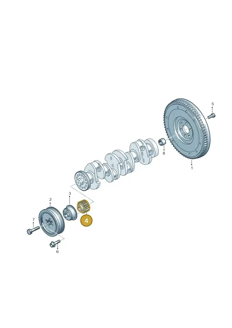 05L105263F — Skoda Kodiaq (2016-2024) diagram 827105960, position 4