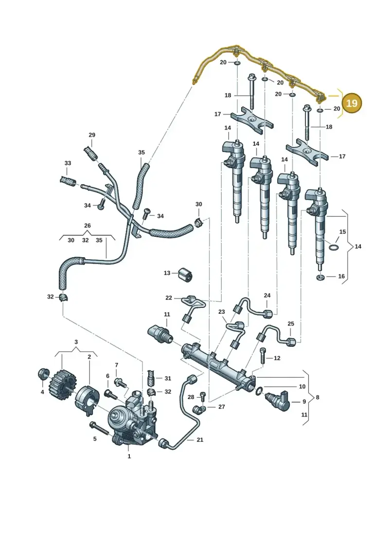 05L130235D — Skoda Kodiaq (2024-) diagram 2ka130010, position 19