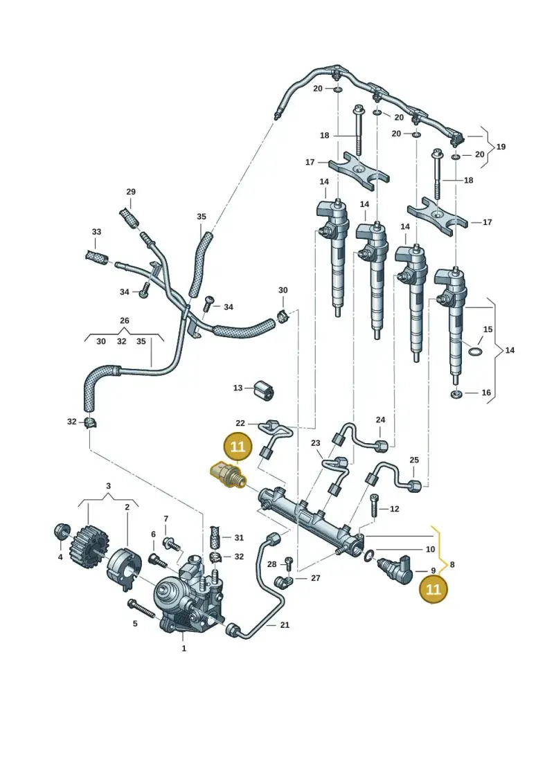 05L906054A — Skoda Kodiaq (2024-) diagram 2ka130010, position 11