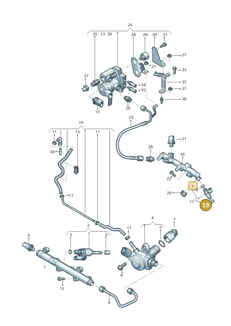 06A906149B — Skoda Kamiq (2019-) diagram 837134150, position 19