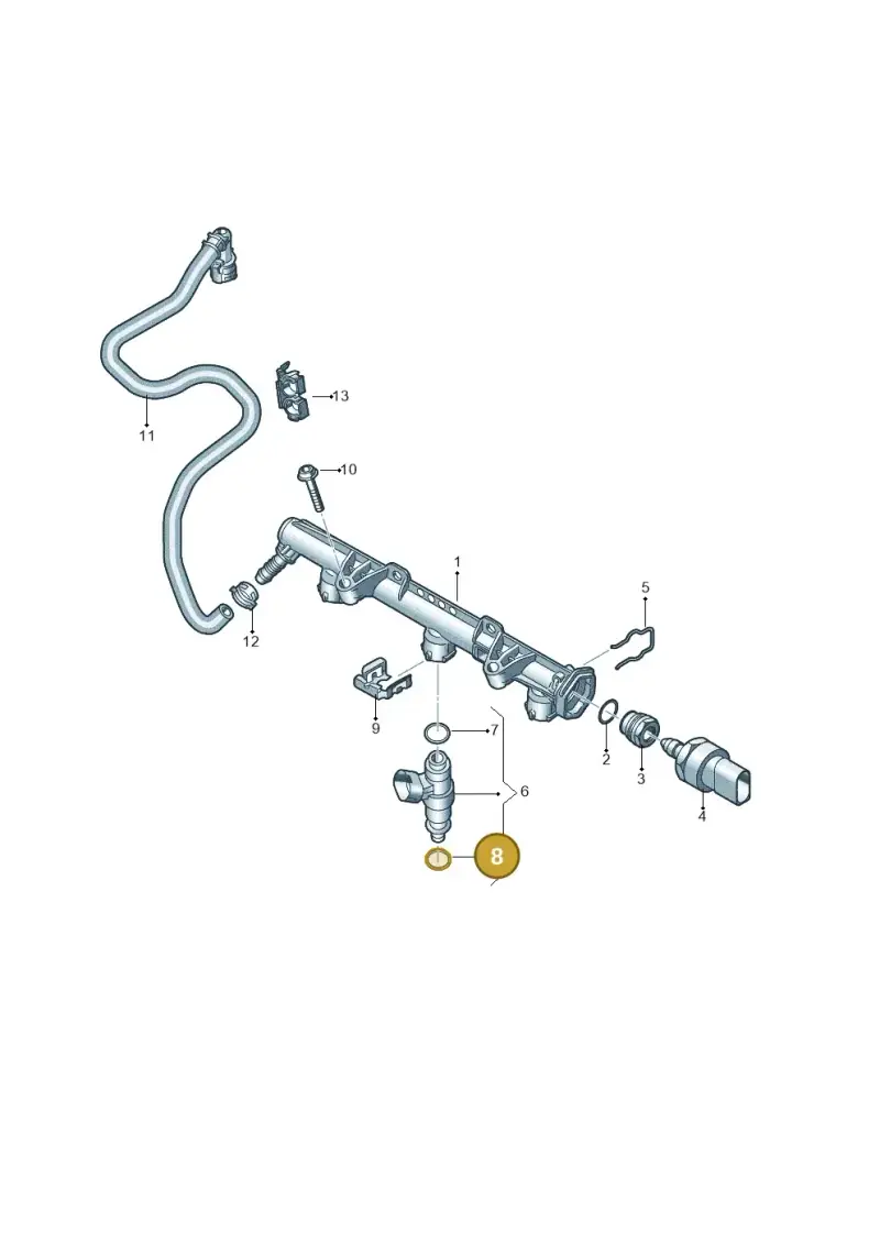 06A906149B — Skoda Fabia (2021-) diagram 837133125, position 8