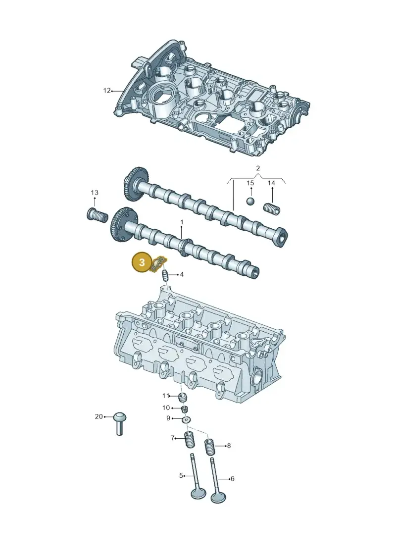 06E109417N — Skoda Kodiaq (2024-) diagram 627109200, position 3