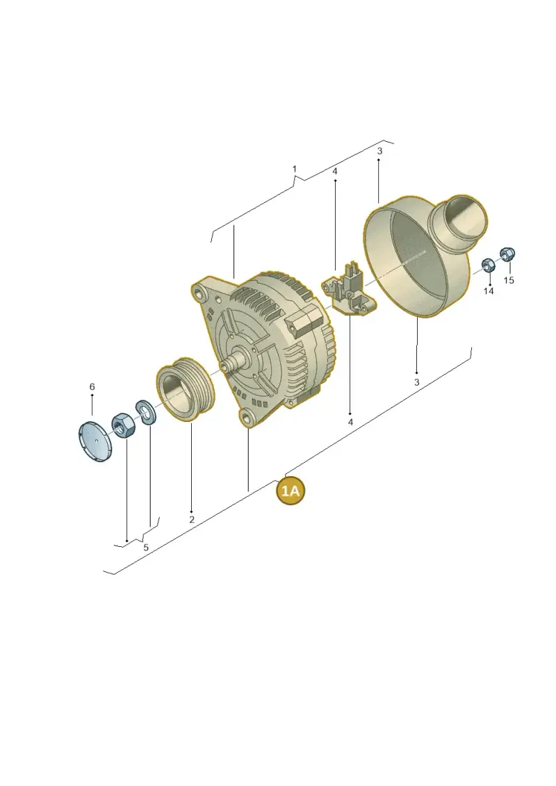06F903023E — Skoda Octavia ambiente (2008-2013) diagram 118903150, position 1A