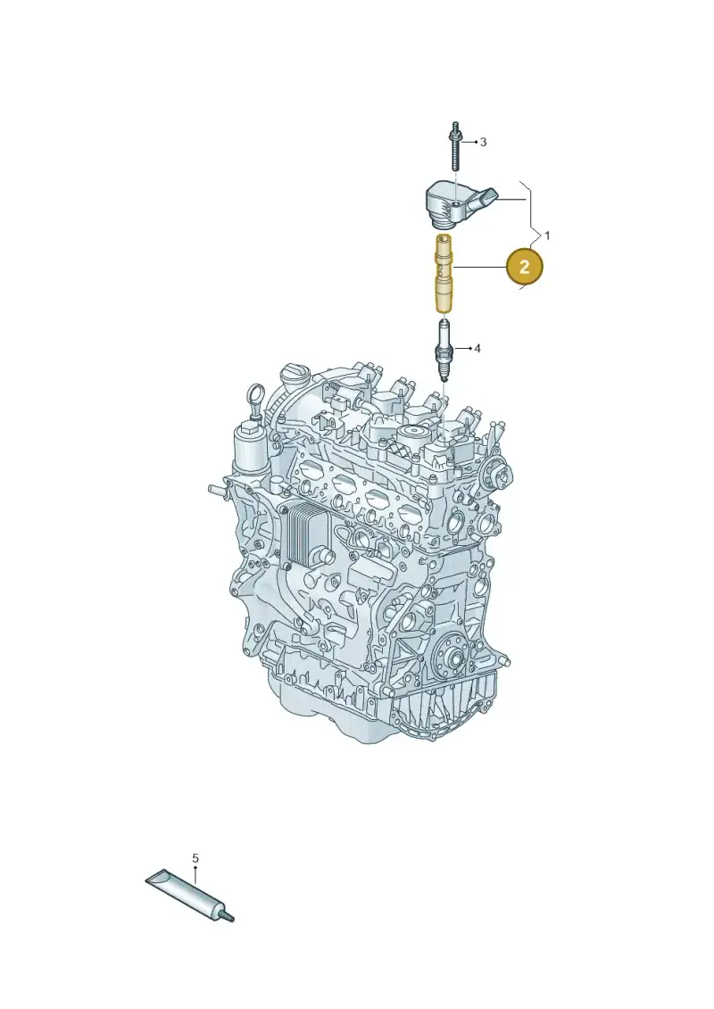 06H905199C — Skoda Octavia (2019-2024) diagram 905601002, position 2