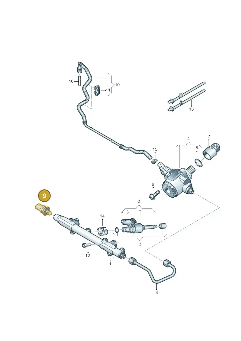 06J906051F — Skoda Kodiaq (2018-2022) diagram 793133500, position 9