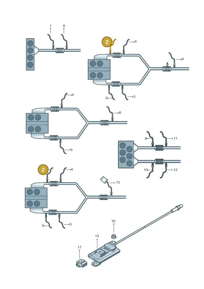 06J906262AA — Skoda Yeti (2013-2017) diagram 419906100, position 2