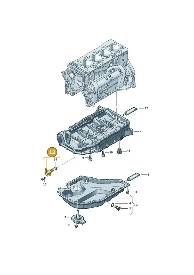 06K115243L — Skoda Superb Combi (2023-) diagram 5h0103015, position 13