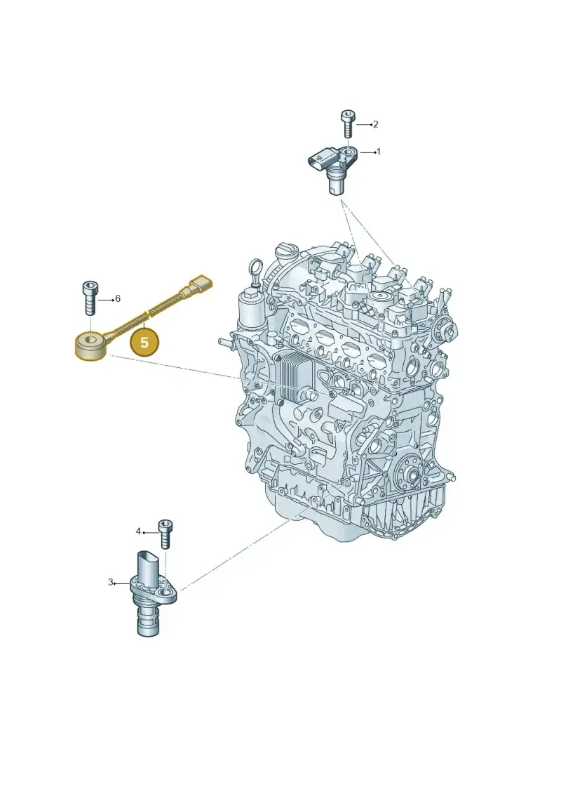 06K905377E — Skoda Superb Combi (2023-) diagram 907601016, position 5