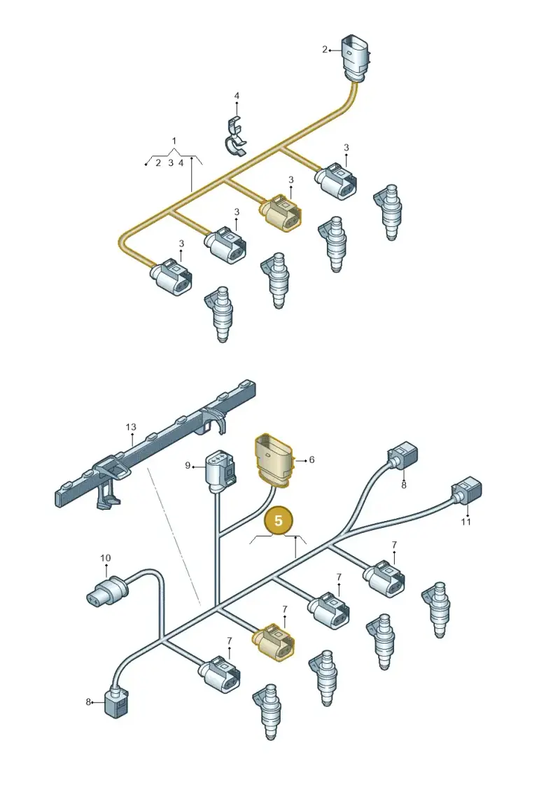 06N971627B — Skoda Kodiaq (2016-2024) diagram 745971290, position 5