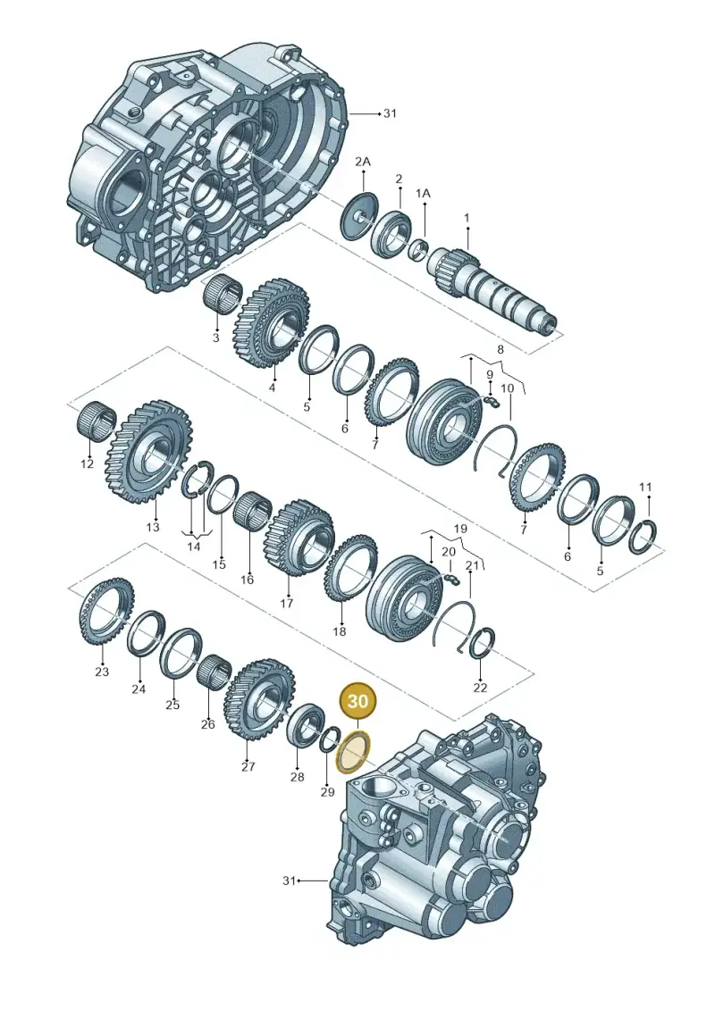 084409383BF — Skoda Superb (2013-2015) diagram 194311580, position 30
